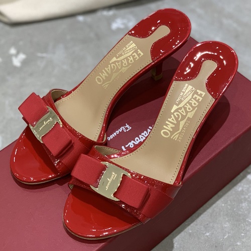 페라가모 가비나 리본 뮬,슬리퍼