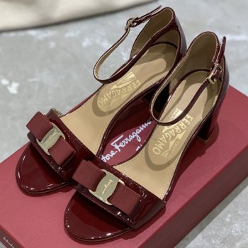 페라가모 가비나 리본 샌들