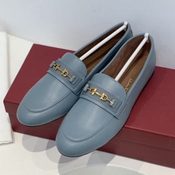 페라가모 간치니 로고 버클 로퍼