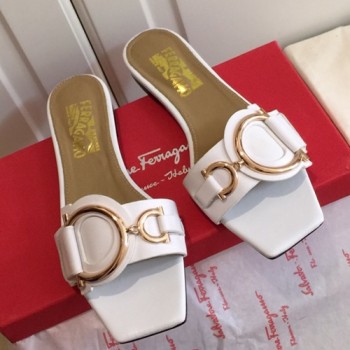 페라가모 간치니 로고 슬리퍼,뮬