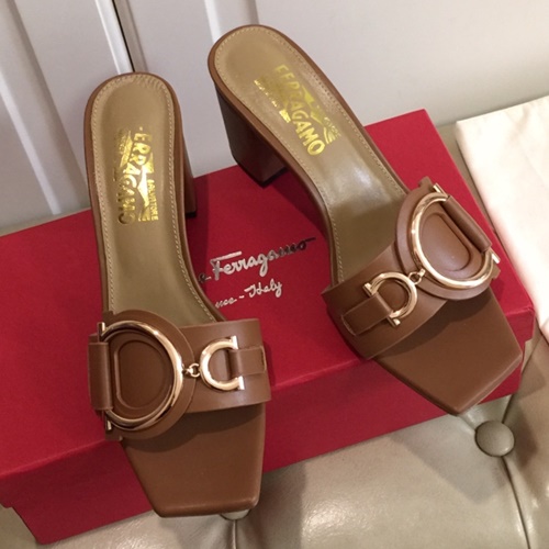 페라가모 간치니 로고 슬리퍼,뮬