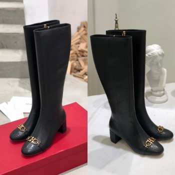 페라가모 롱 부츠