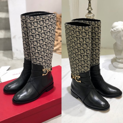 페라가모 롱 부츠