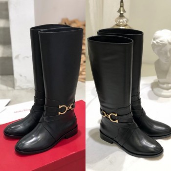 페라가모 롱 부츠