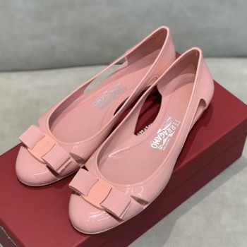 페라가모 바라 리본 젤리슈즈