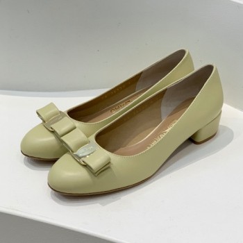 페라가모 바라 리본 펌프스