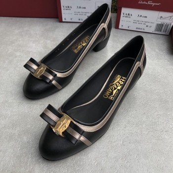 페라가모 바라 리본 펌프스