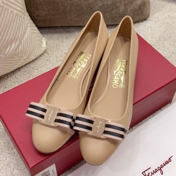 페라가모 바라 리본 펌프스