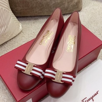 페라가모 바라 리본 펌프스