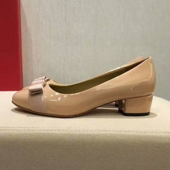 페라가모 바라 리본 펌프스