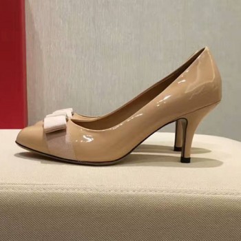 페라가모 바라 리본 펌프스