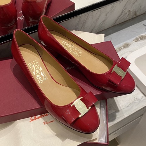 페라가모 바라 리본 플랫슈즈