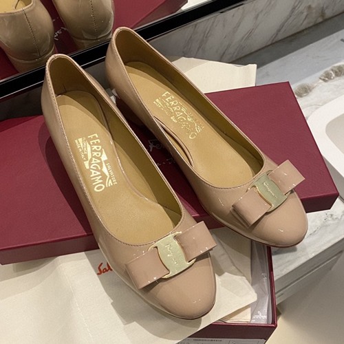 페라가모 바라 리본 플랫슈즈