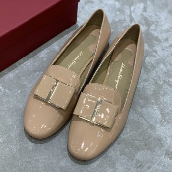 페라가모 바라 플랫슈즈 페이던트