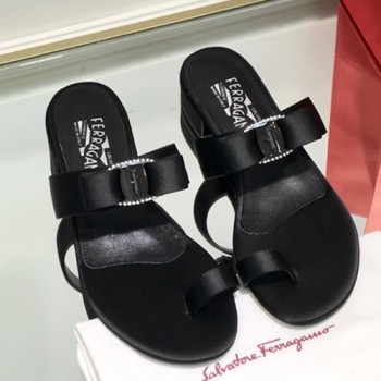 페라가모 바라보우 플랫샌들,조리