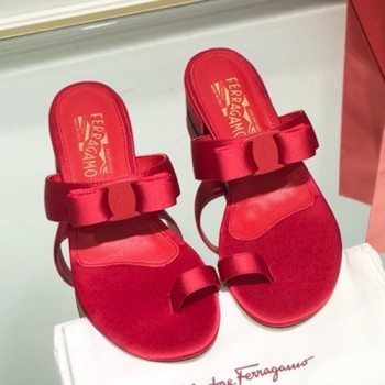 페라가모 바라보우 플랫샌들,조리