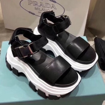 프라다 플랫폼 샌들