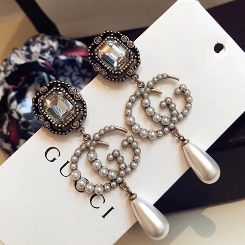 구찌 GG로고 귀걸이