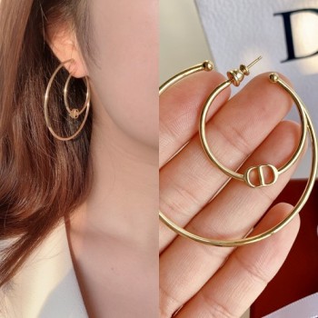 디올 링 귀걸이