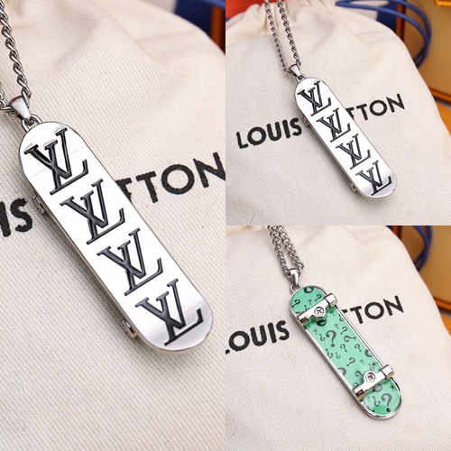 루이비통 스케이트보드 팬던트 목걸이