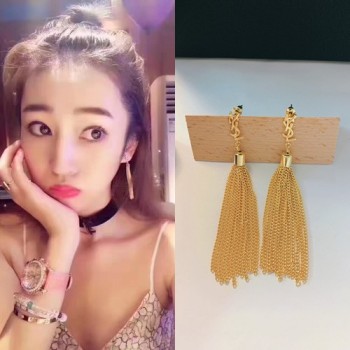 생로랑 드롭 귀걸이