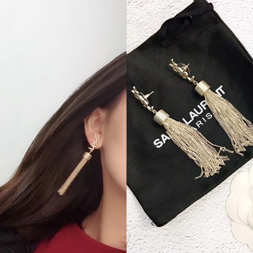 생로랑 드롭 귀걸이