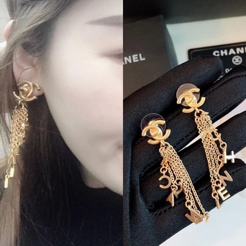 샤넬 드롭 귀걸이