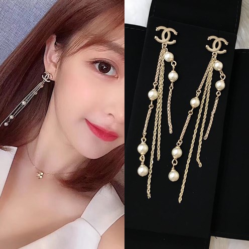 샤넬 드롭 귀걸이