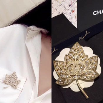 샤넬 브로치