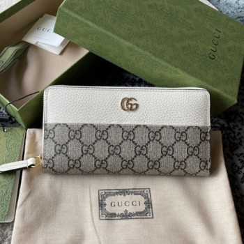 구찌 456117 GG 마몬트 지퍼 어라운드 장지갑