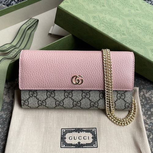 구찌 546585 GG 마몬트 체인 월릿백