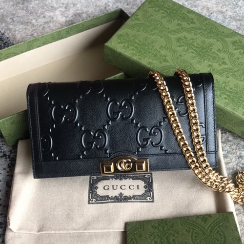 구찌 676155 체인 월릿