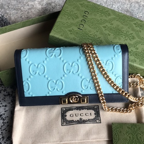 구찌 676155 체인 월릿