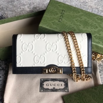 구찌 676155 체인 월릿