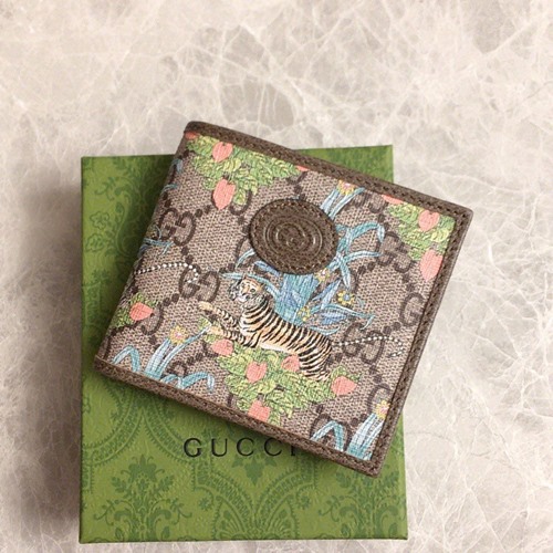 구찌 타이거 인터로킹 반지갑