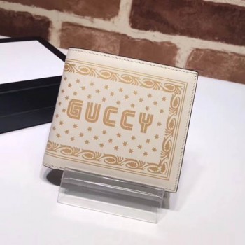 구찌 프린트 로고 반지갑