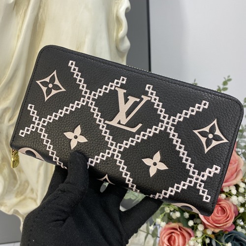 루이비통 말타쥬 스티칭 지피 월릿
