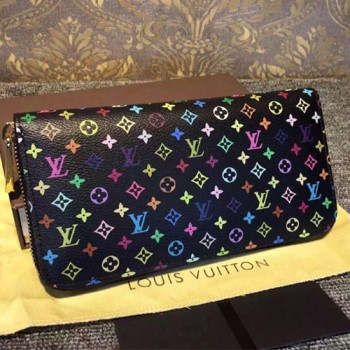 루이비통 멀티 블랙 지퍼월릿