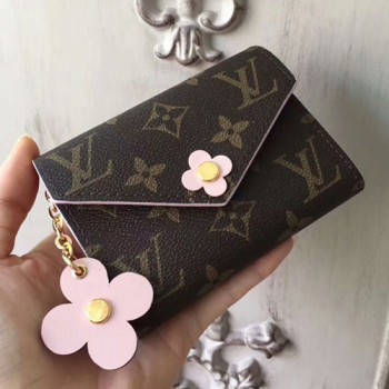 루이비통 모노그램 빅토린 플라워 월릿