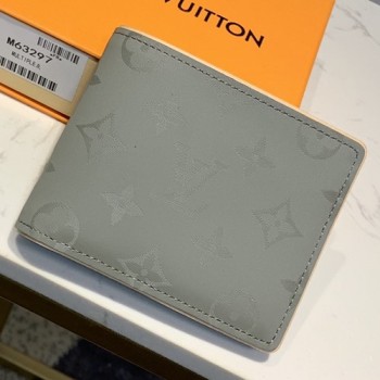 루이비통 모노그램 티타늄 캔버스 멀티플 월릿 반지갑