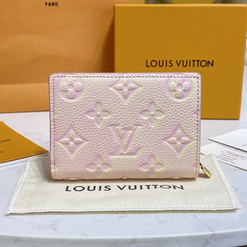 루이비통 바이컬러 모노그램 앙프레뜨 빅토린 월릿 반지갑