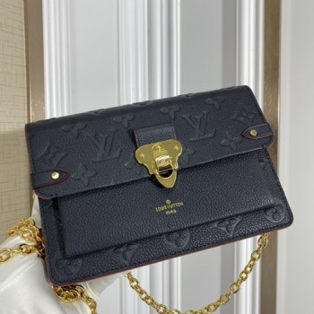 루이비통 앙프렝뜨 래더 바뱅 체인 월릿