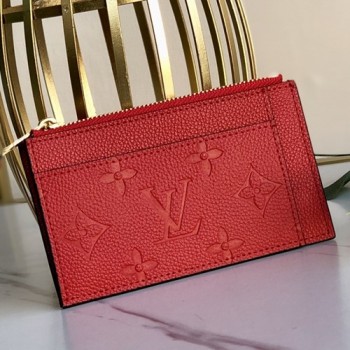 루이비통 앙프렝뜨 지퍼 카드 홀더