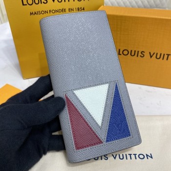 루이비통 타이가 마르퀘트리 V 시그니처 브라짜 월릿