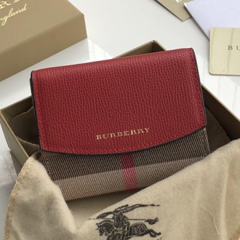 버버리 빈티지 체크 반지갑