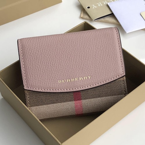 버버리 빈티지 체크 반지갑