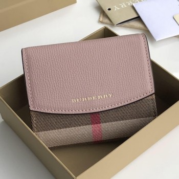 버버리 빈티지 체크 반지갑