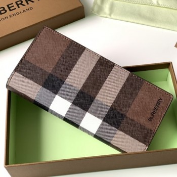 버버리 빈티지 체크 장지갑