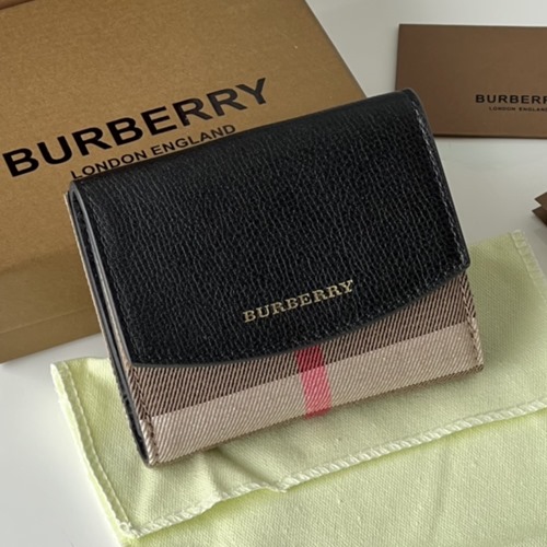 버버리 하우스 체크 반지갑