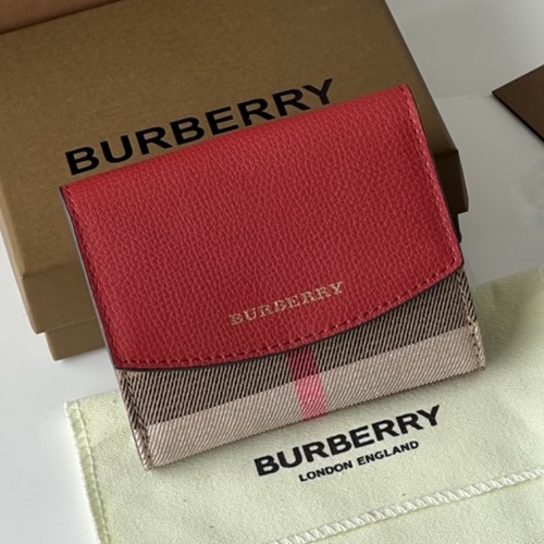 버버리 하우스 체크 반지갑